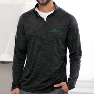 Lightweight Melange Quarter-Zip Pullover Thumbnail