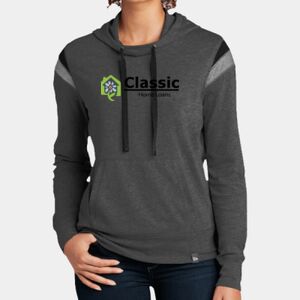 Ladies Heritage Blend Varsity Hoodie Thumbnail