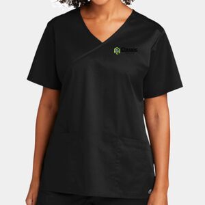 Women's WorkFlex ™ Mock Wrap Top Thumbnail