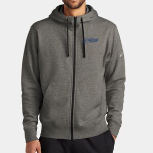 Club Fleece Sleeve Swoosh Full Zip Hoodie Thumbnail