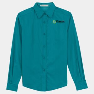 Ladies Long Sleeve Easy Care Shirt Thumbnail