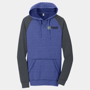 Mens Lightweight Fleece Raglan Hoodie Thumbnail