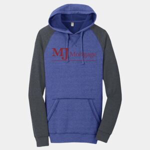 Mens Lightweight Fleece Raglan Hoodie Thumbnail